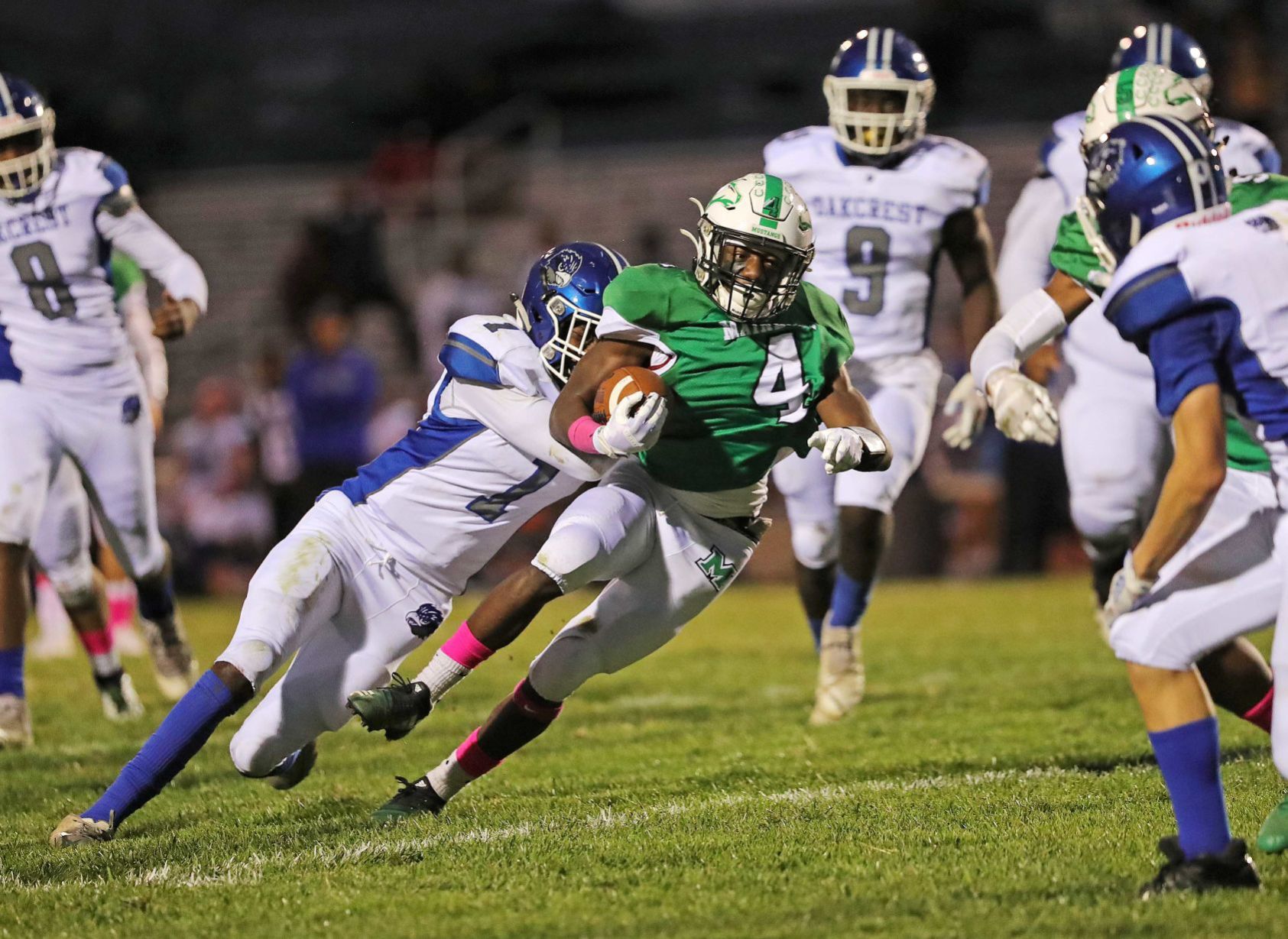 Mainland vs Oakcrest Football
